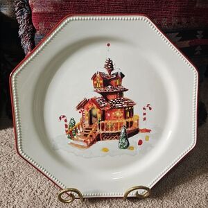 Gingerbread Chef by Williams-Sonoma Serving Platter Plate. 14"